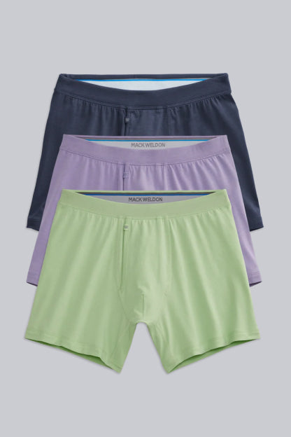 3-Pack SILVER Boxer Briefs