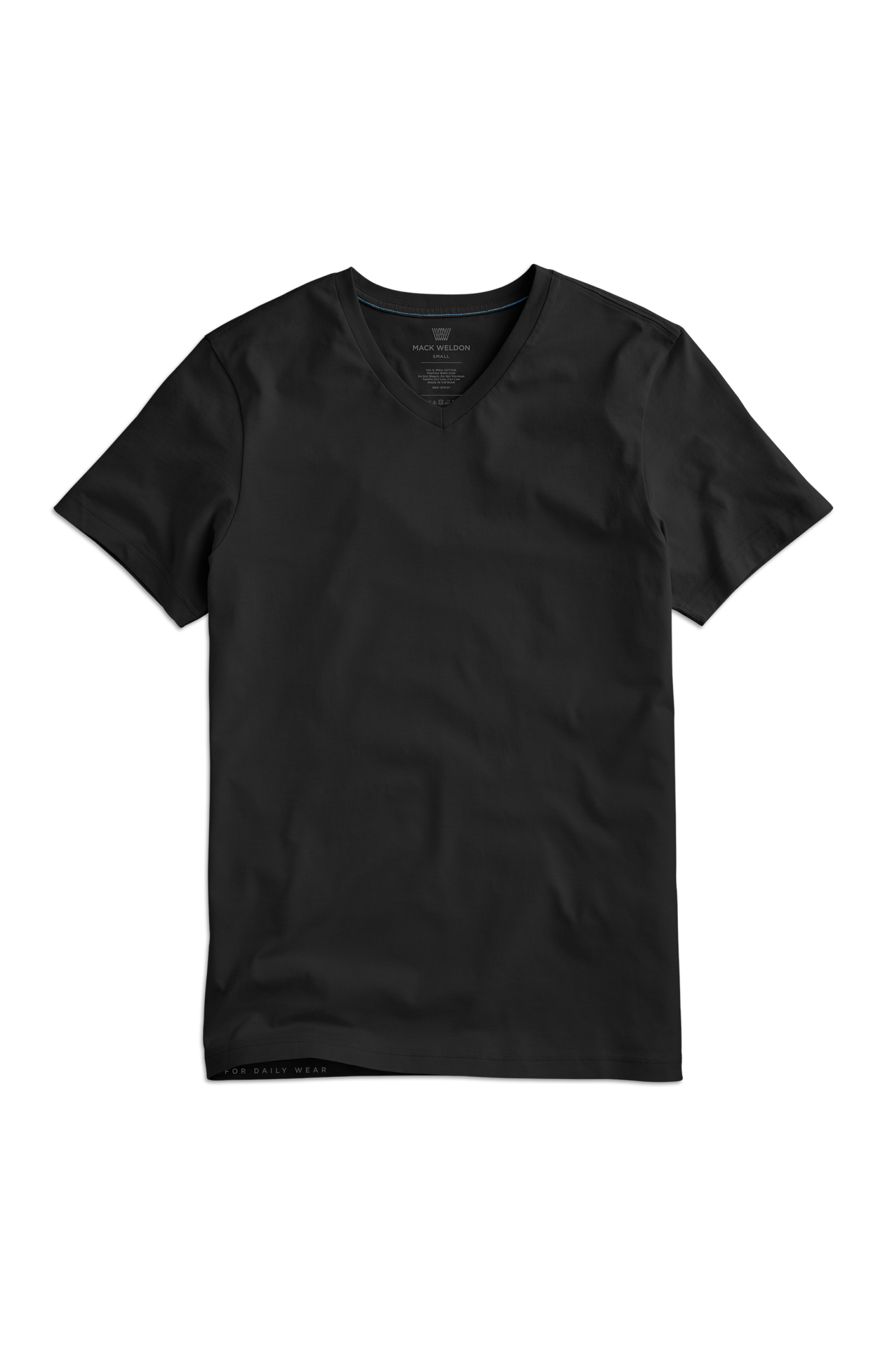 ★GENERAL IDEA★ Color Block Eyelet V-Neck T-Shirt APPLE MIN Color Block Eyelet V-Neck T-Shirt [OFF WHITE] - GENERAL IDEA