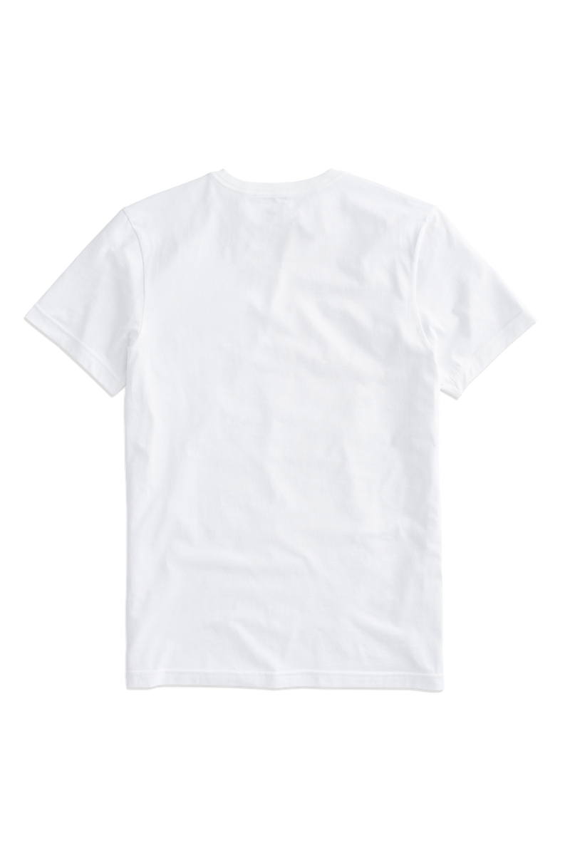 Pima V-Neck T-Shirt Bright White – Mack Weldon