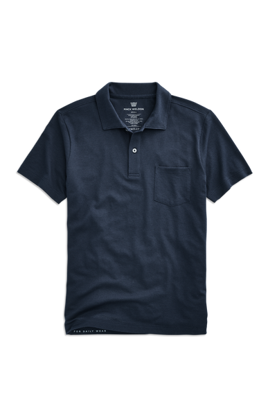 Total Eclipse | Front view of Vesper Polo in Total Eclipse