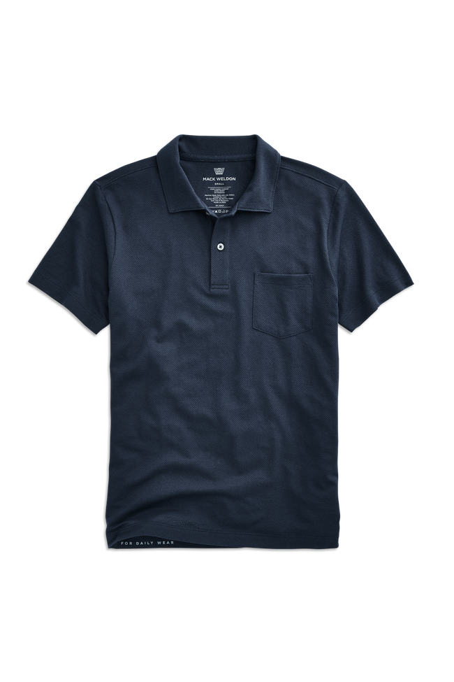 Total Eclipse | Front view of Vesper Polo in Total Eclipse