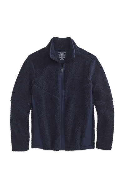 WARMKNIT Sherpa Fleece in Total Eclipse