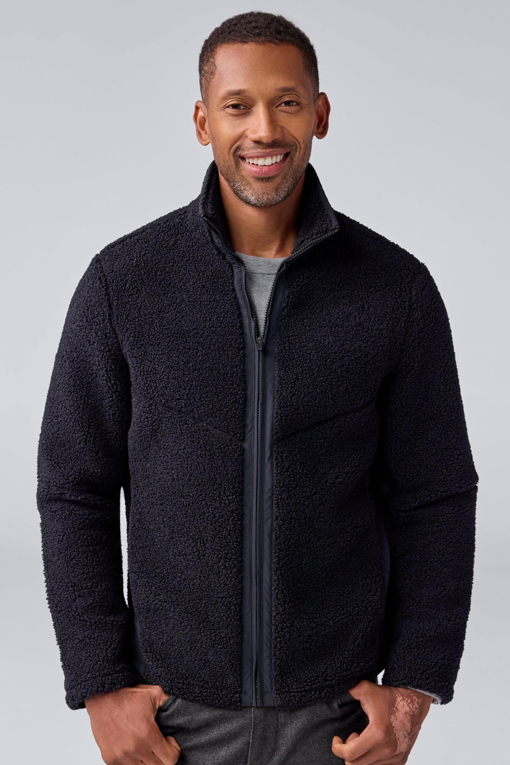Mack Weldon Twill Harrington Jacket |