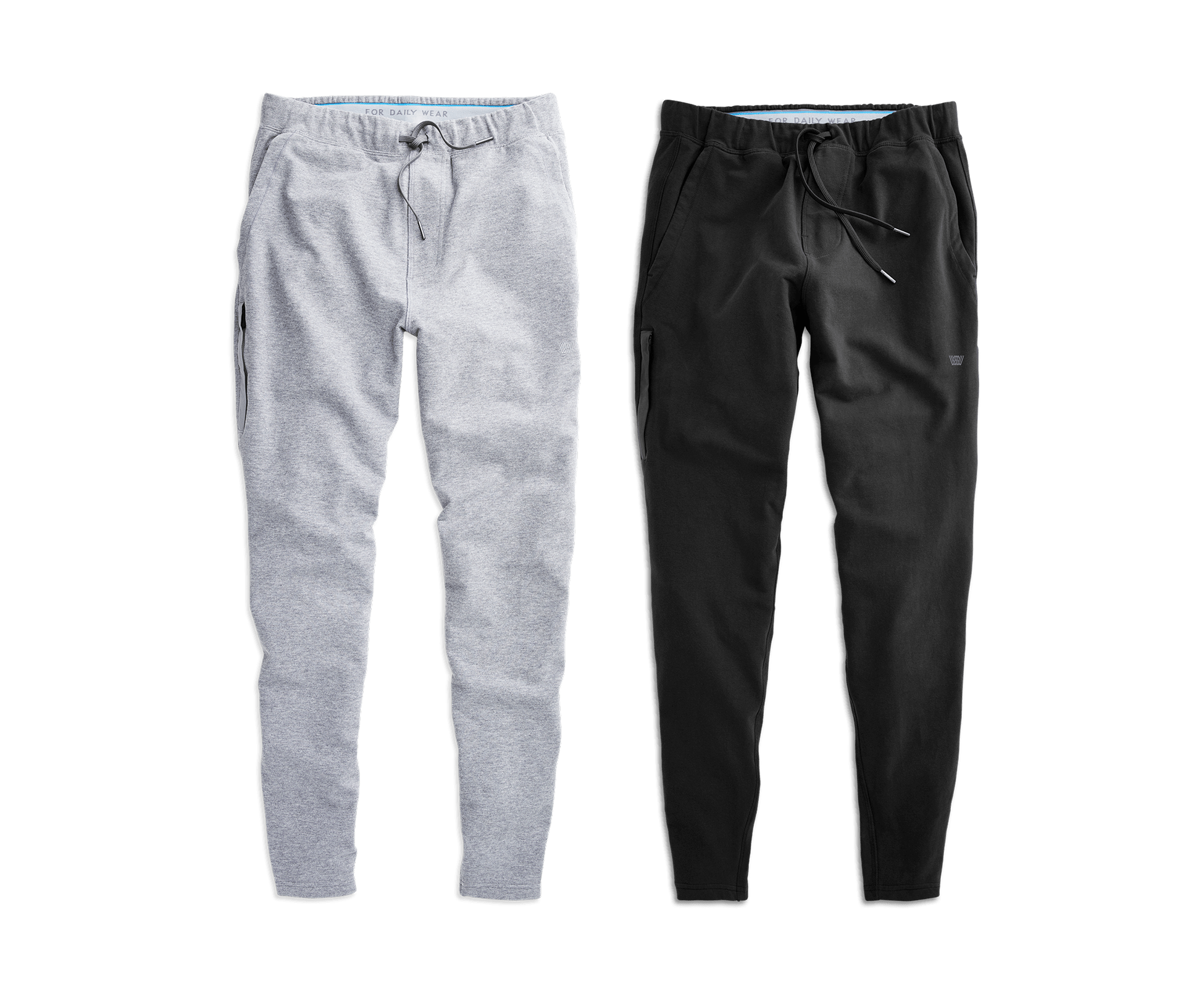 Lole Ladies' Relaxed Fit Lounge Jogger Pants 2-Pack, Black/Gray