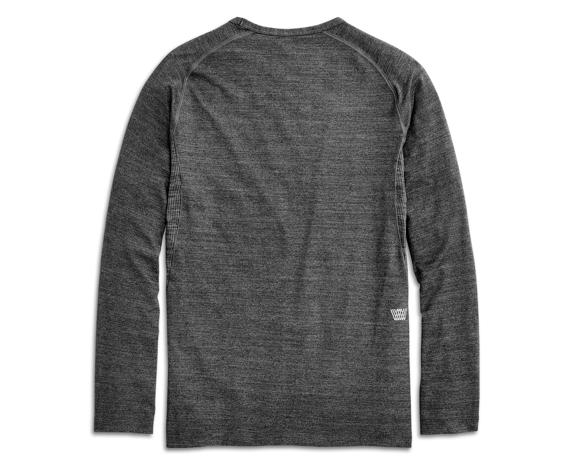 AIRKNITˣ Long Sleeve Charcoal Heather T-Shirt