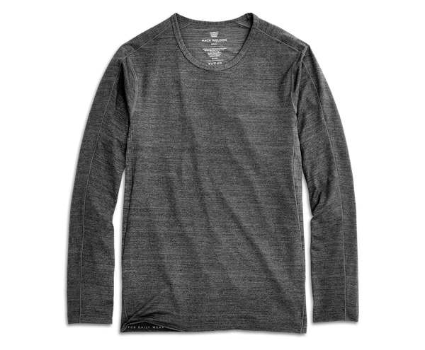 AIRKNITˣ Long Sleeve T-Shirt Charcoal Heather