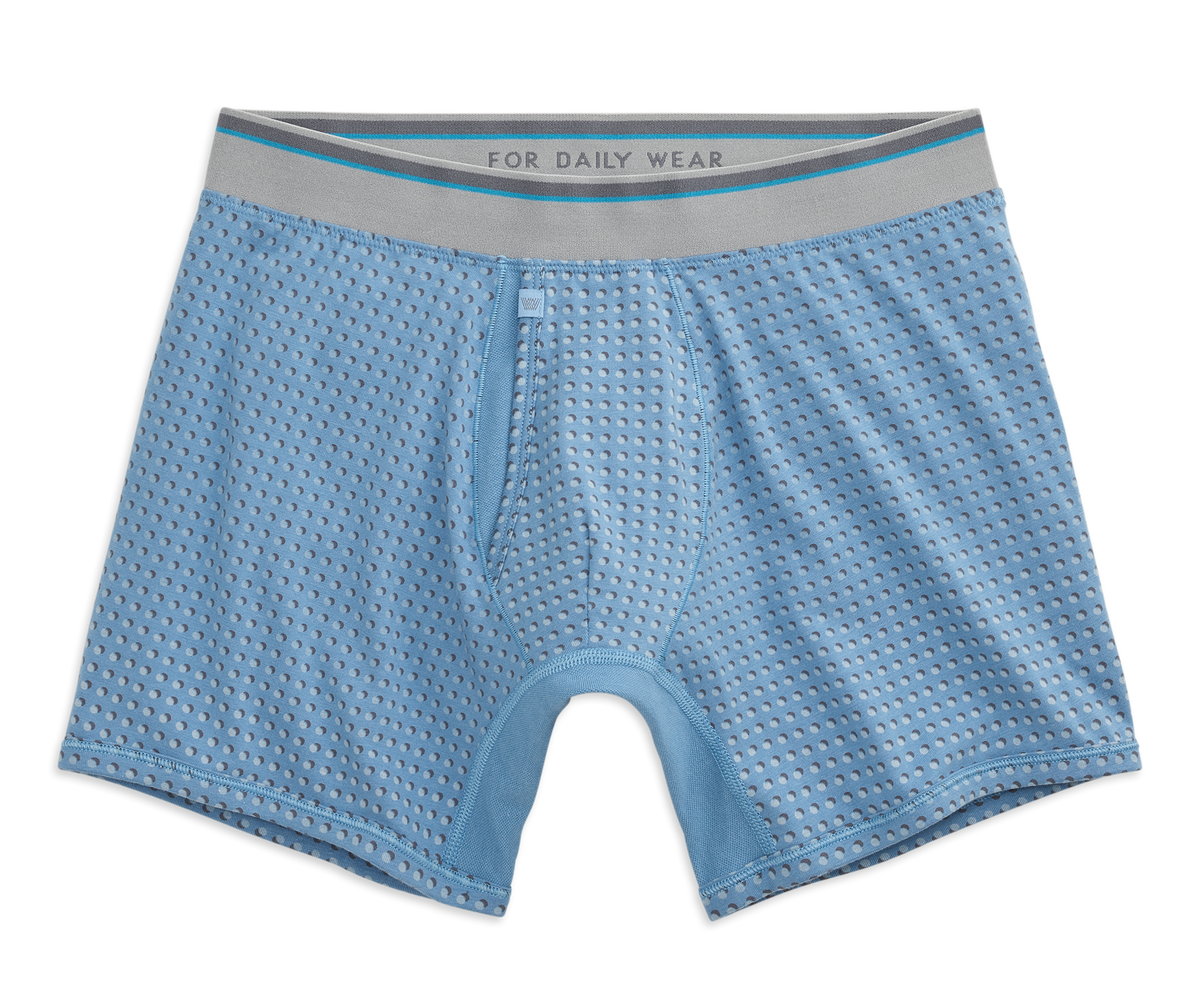 18-Hour Jersey Boxer Brief Chambray Shadow Dot – Mack Weldon