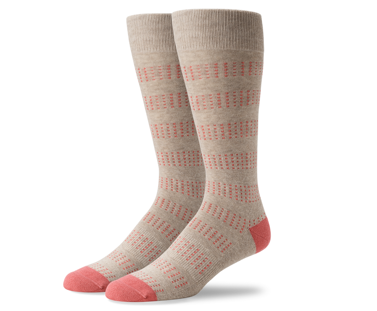 Everyday Extended Crew Sock Desert Heather / Calypso Morsecode – Mack ...