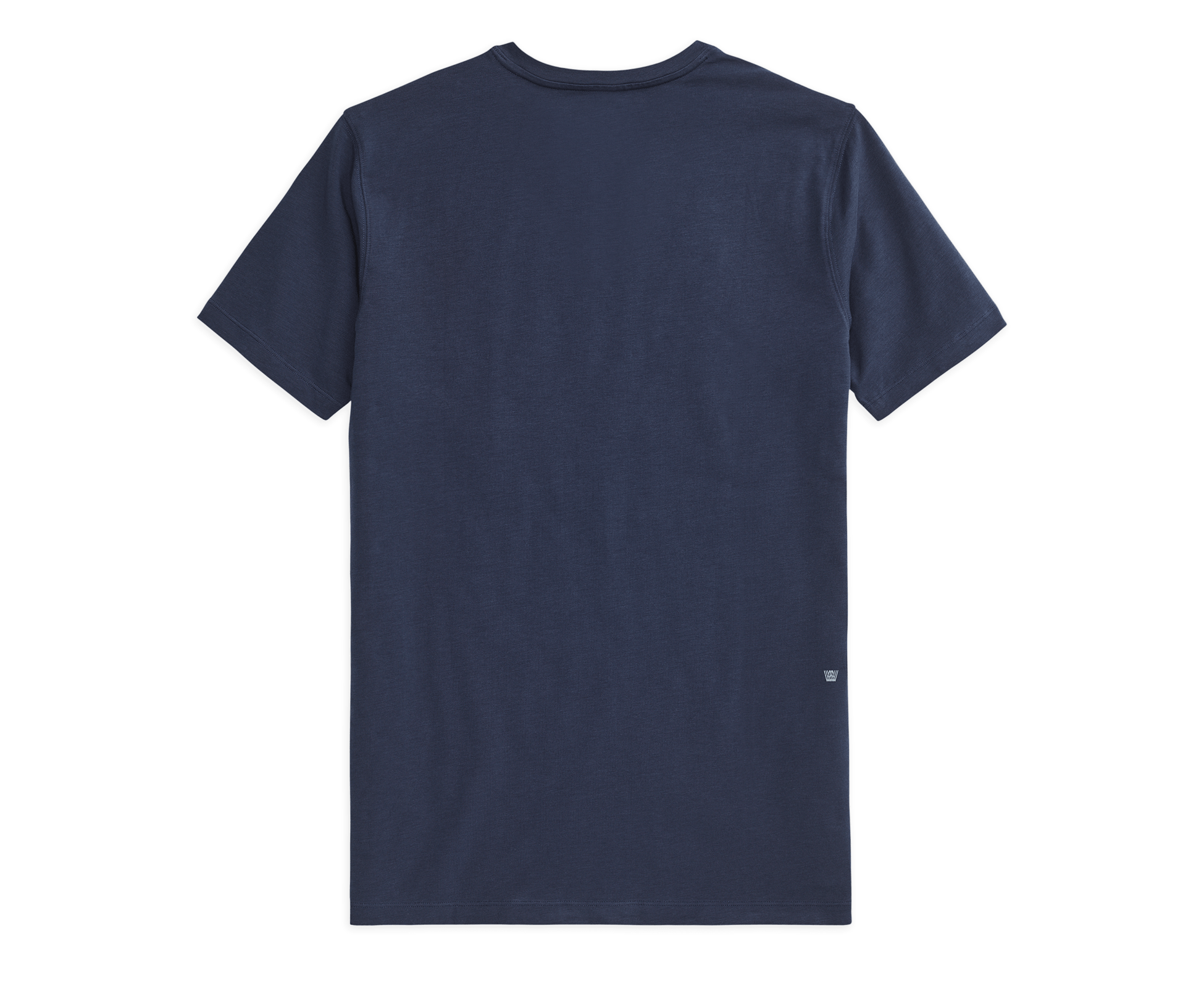SILVER Crew Neck T-Shirt True Navy