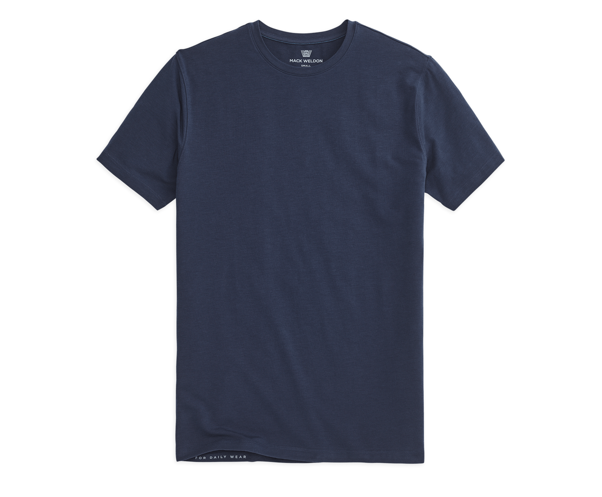 SILVER Crew Neck T-Shirt True Navy