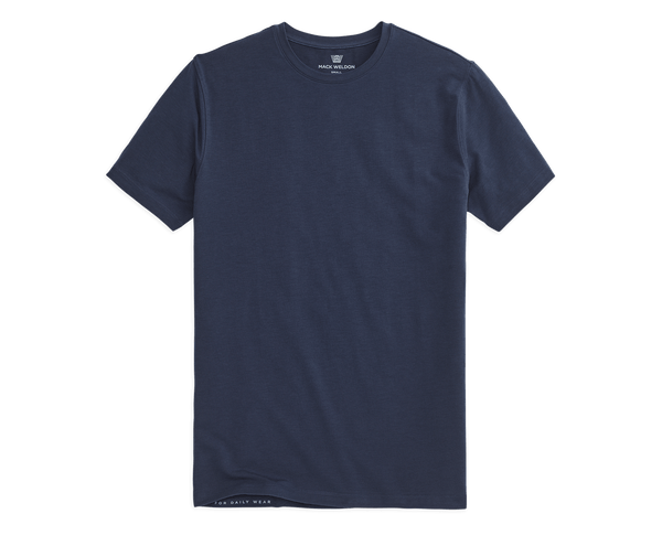 Mack Weldon Men's Silver Crew Neck T-Shirt