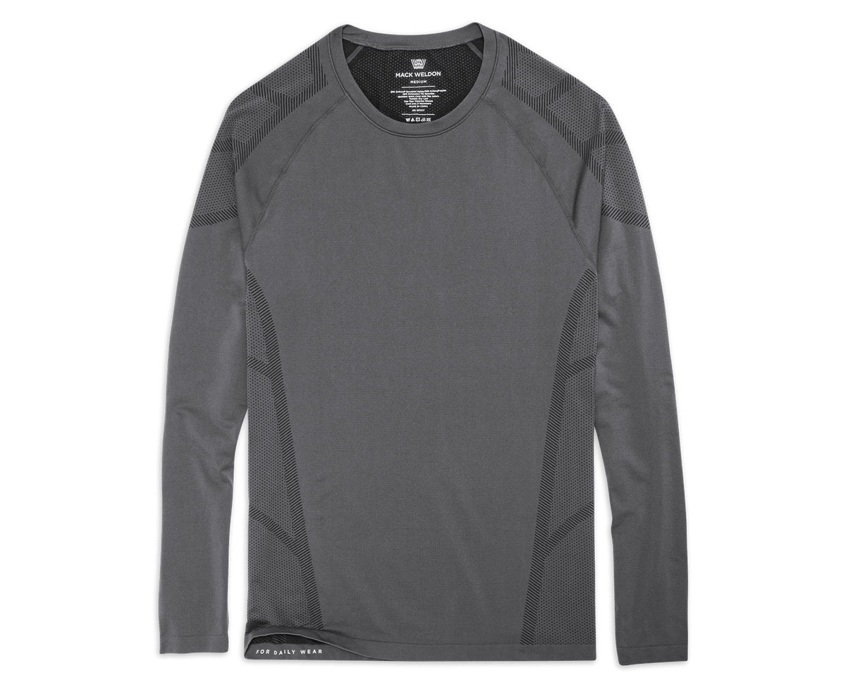 Stealth Long Sleeve T Shirt - Workout Tee | Mack Weldon