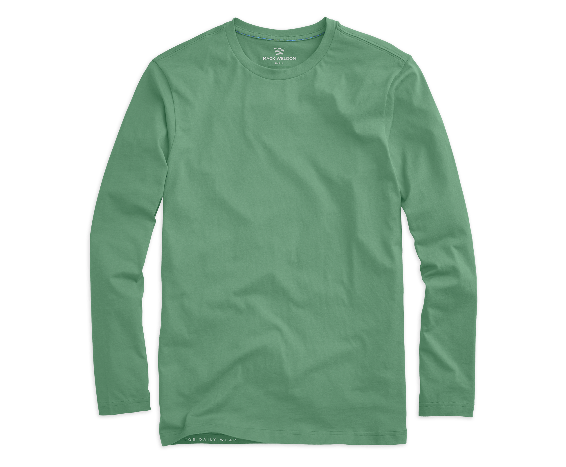 Pima Long Sleeve T-Shirt Moss