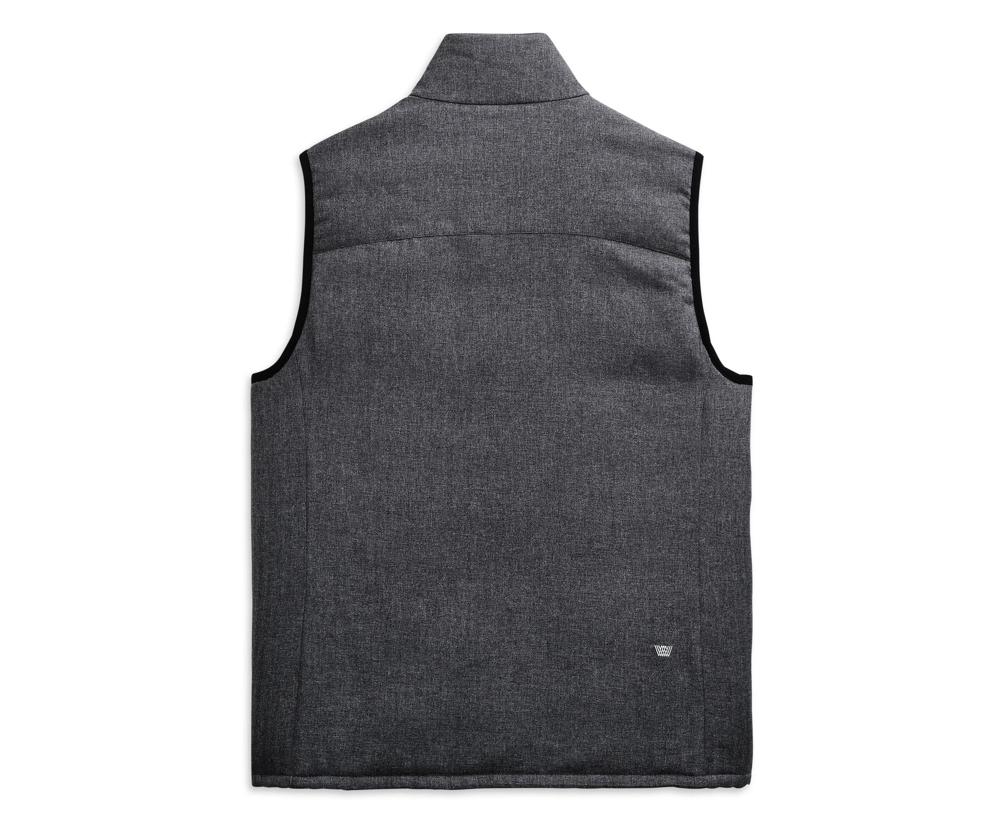 WARMKNIT 2-Way Puffer Vest Charcoal Heather / True Black