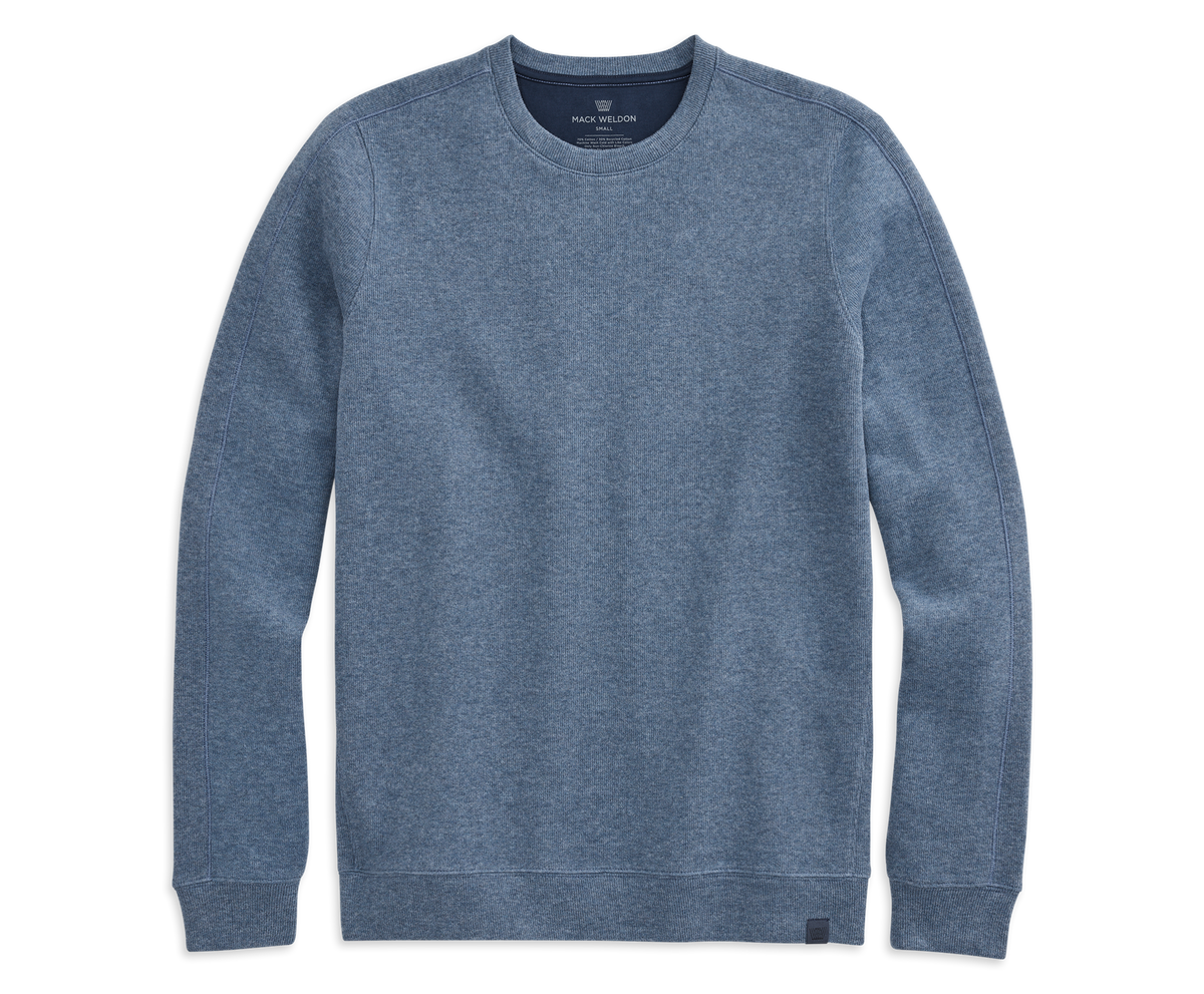 Prime Cotton Crew Neck Storm Heather – Mack Weldon