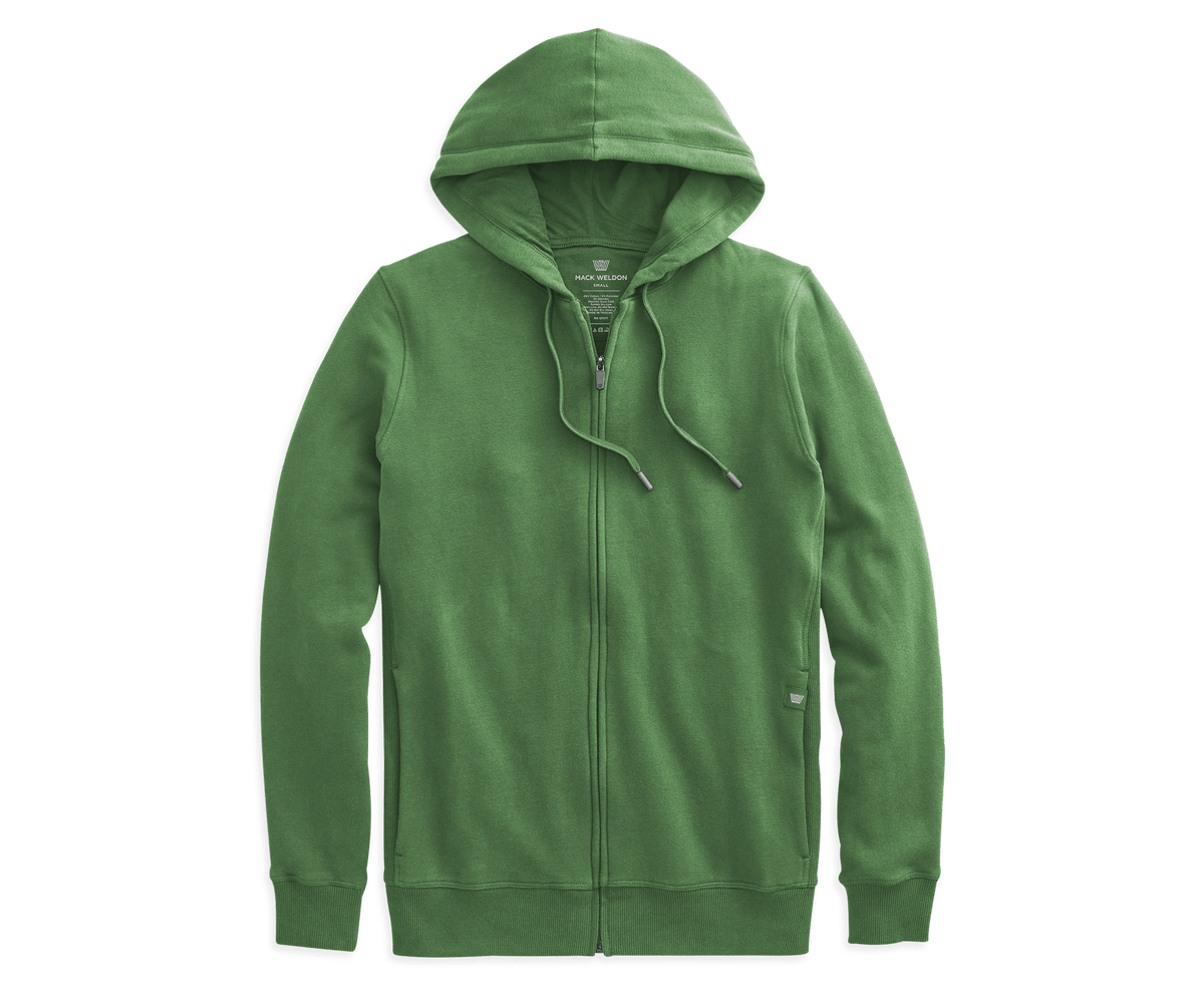 ACE Full-Zip Hooded Sweatshirt Infantry – Mack Weldon