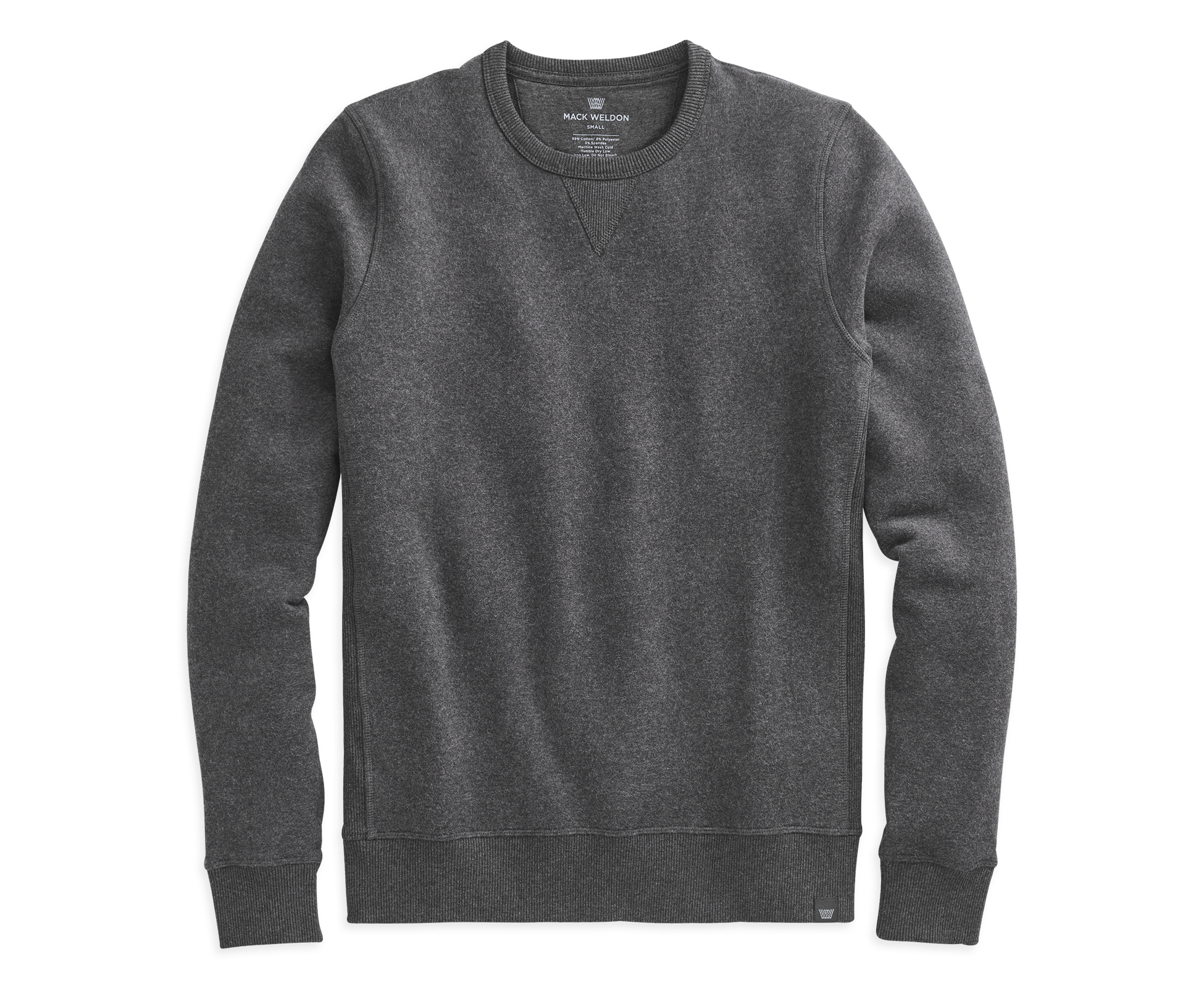 ACE Crew Neck Sweatshirt Charcoal Heather