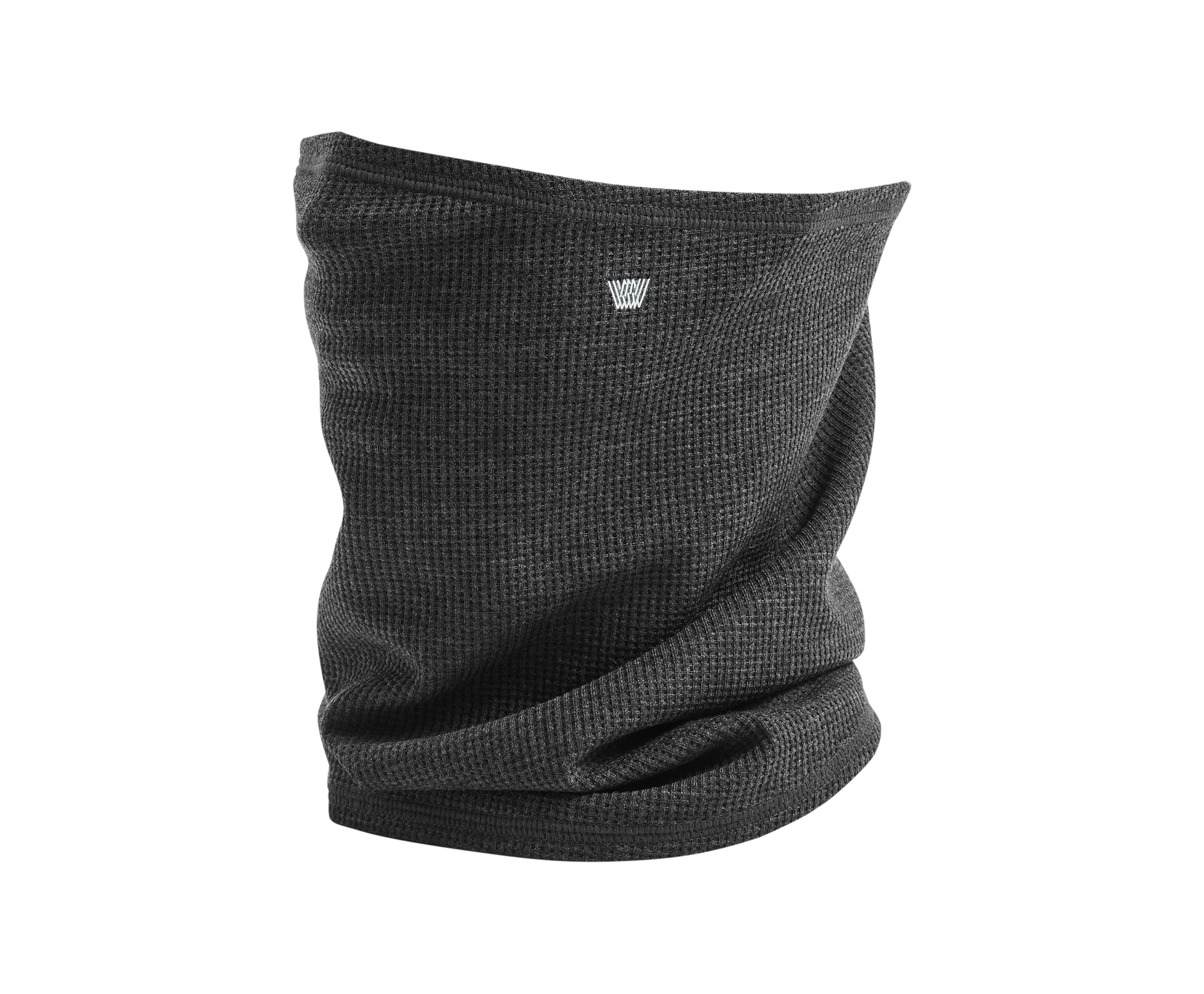 WARMKNIT Waffle Neck Gaiter Charcoal Heather