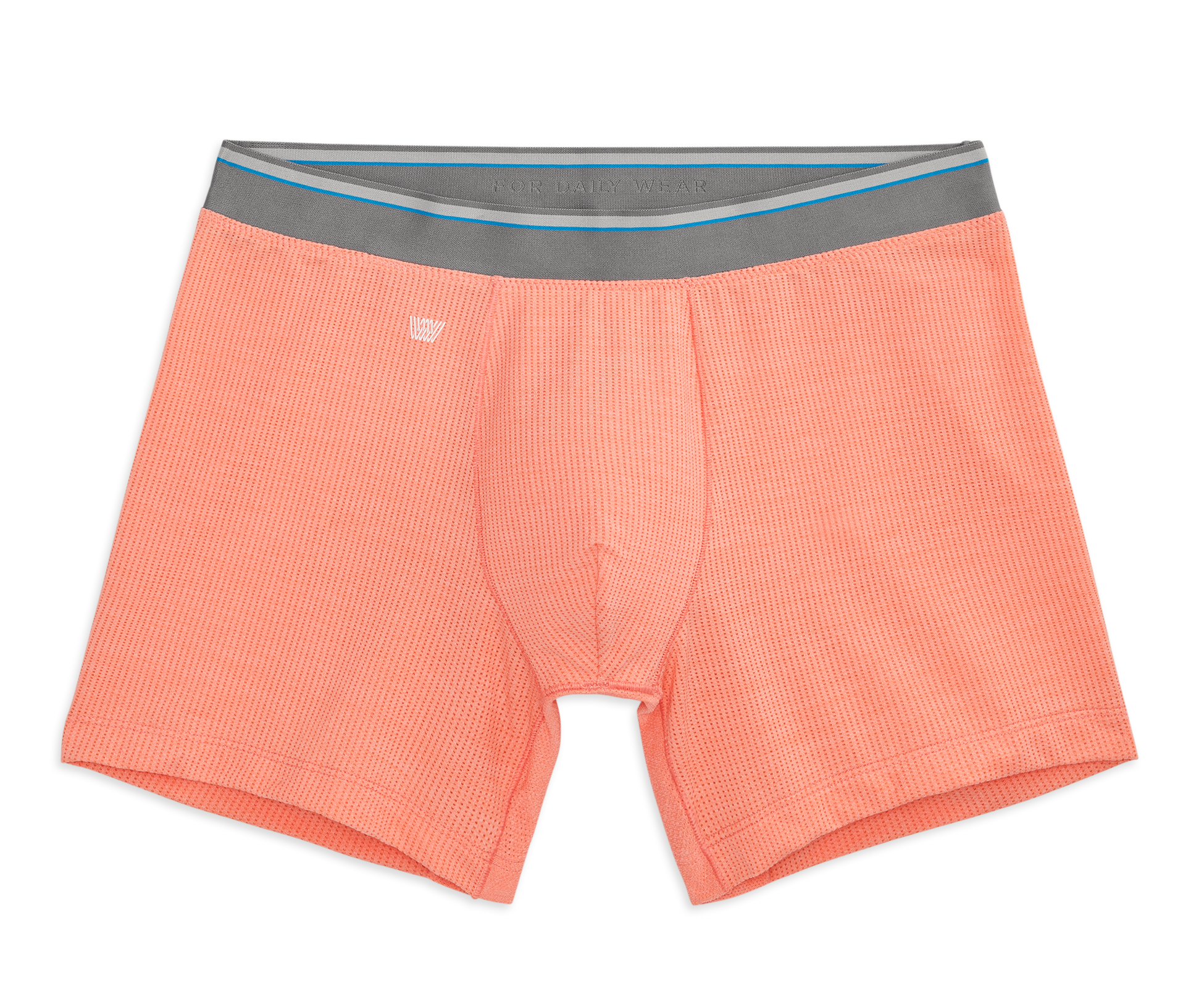 CC-Peach Mens Underwear Boxer Briefs,Tagless Cotton Boxer,Moisture