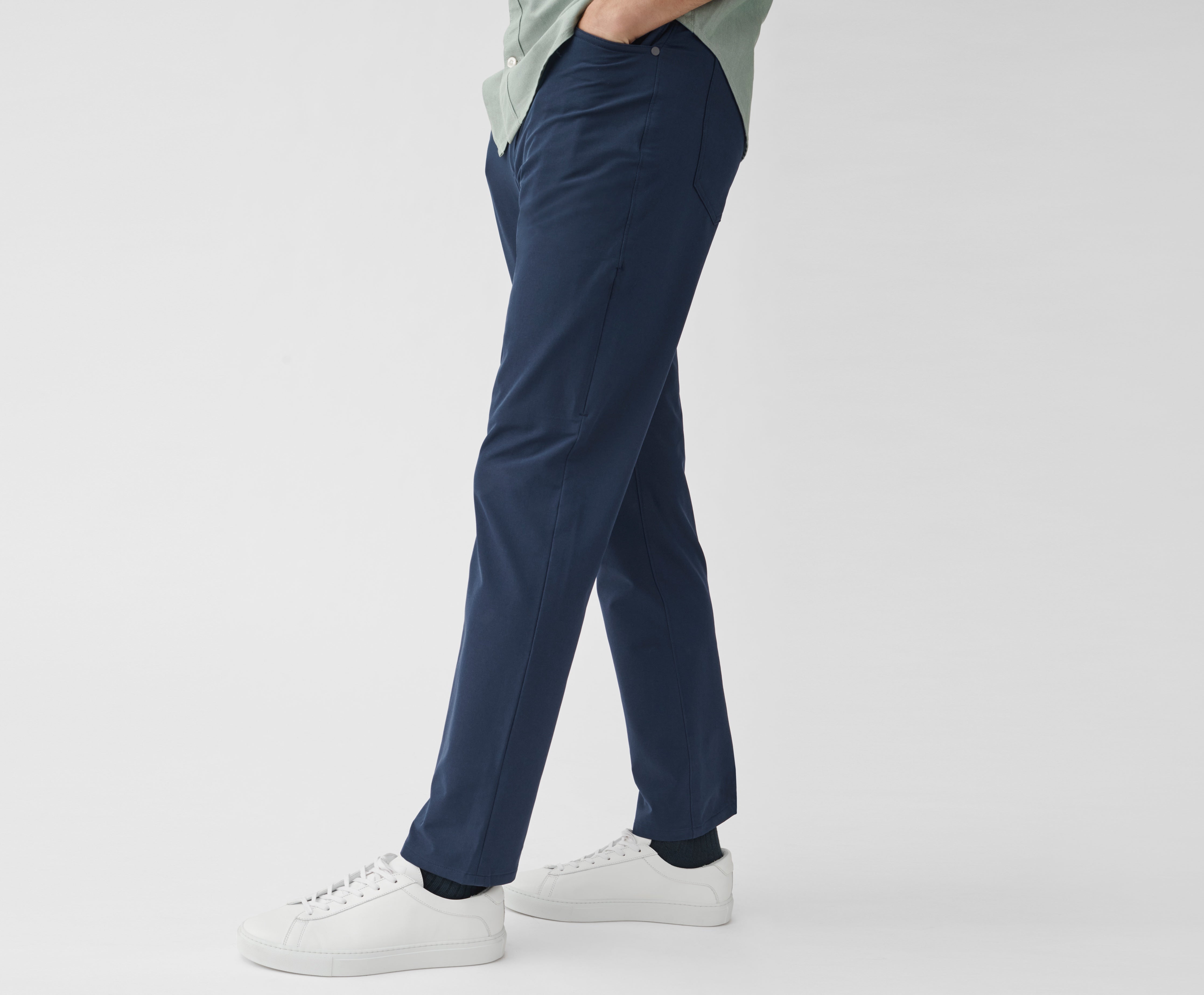 Khaki Straight Fit Stretch Twill 5 Pocket Pant – JACHS NY