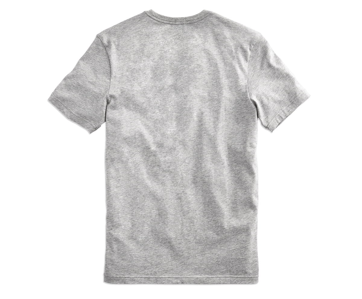 Pima Crew Neck Pocket T-Shirt Grey Heather – Mack Weldon