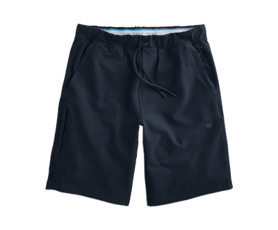 Total Eclipse Blue | Front view of Ace Sweatshort in Total Eclipse Blue